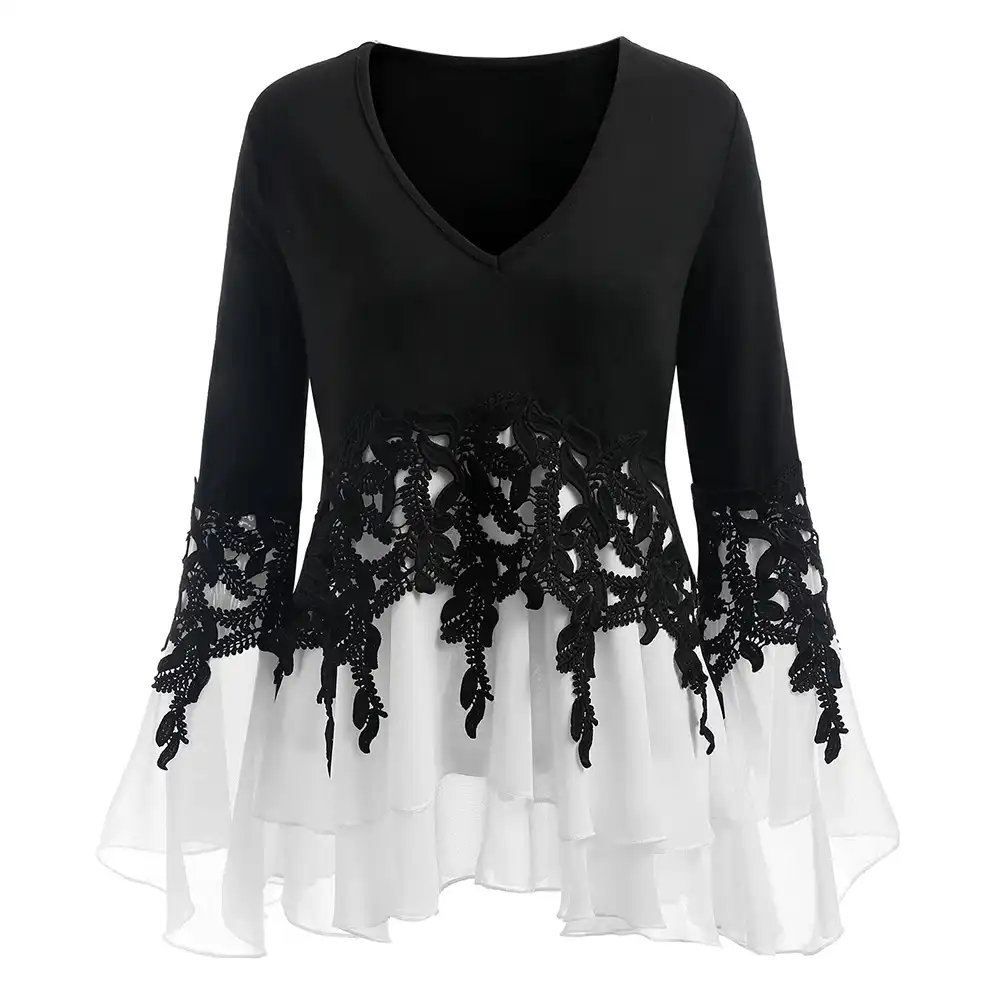 flowy blouse plus size