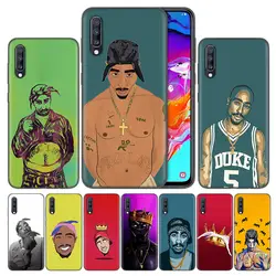 2Pac для телефона с изображением Тупака Шакура мужские сумки Coque чехол для телефона для Samsung Galaxy S8 S9 A50 S10 S10e плюс 5G A10 A20 A30 A40 A60 A70 Чехлы для