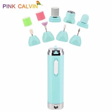 Electric Nail Drill Machine Manicure Set Pedicure Nail Drill File Gel Remove Polishing Tools Portable Equipment 9in1