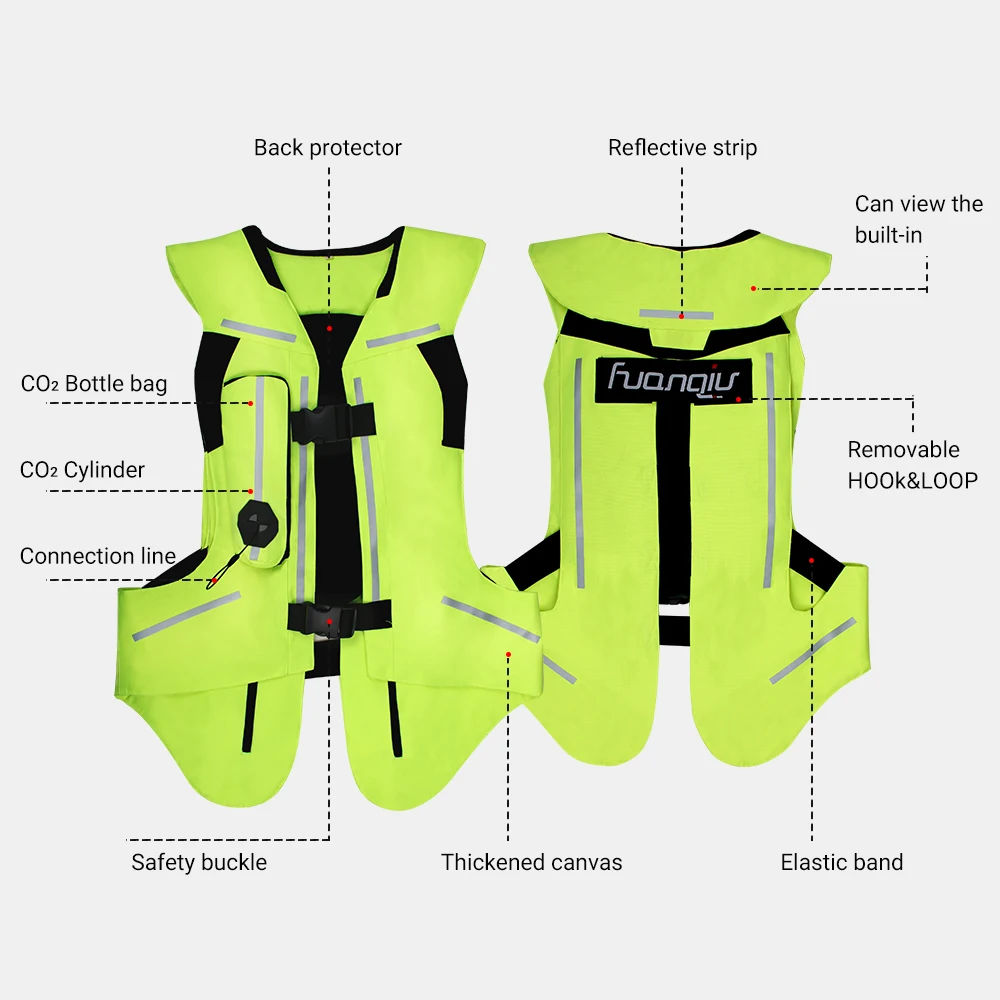 Motorcycle Air-bag Vest Moto Racing Professional Advanced Air Bag System Motocross Protective Airbag Airbag Jacket motorcycle jacket motorcycle clothing