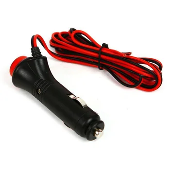 

12V/24V Male Auto Car Cigarette Lighter Socket Plug Connector Adapter Tool Cable