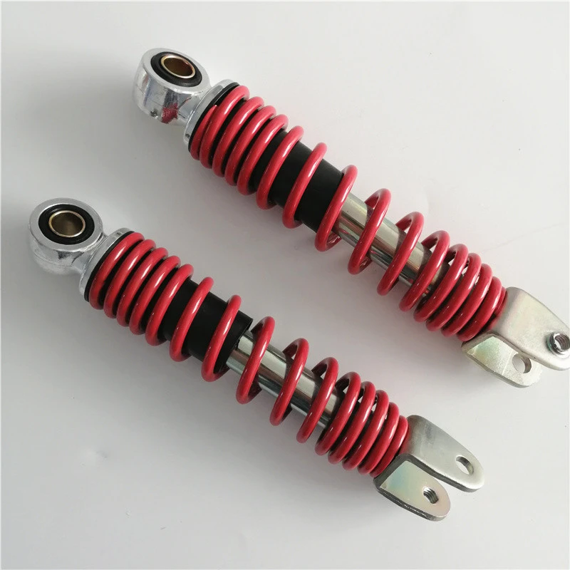 Amortiguadores traseros de suspensión para motocicleta Yamaha, rojo de 220mm para moto de cross, PW50, PW, PY 50, Peewee 50, 2 unidades| | - AliExpress