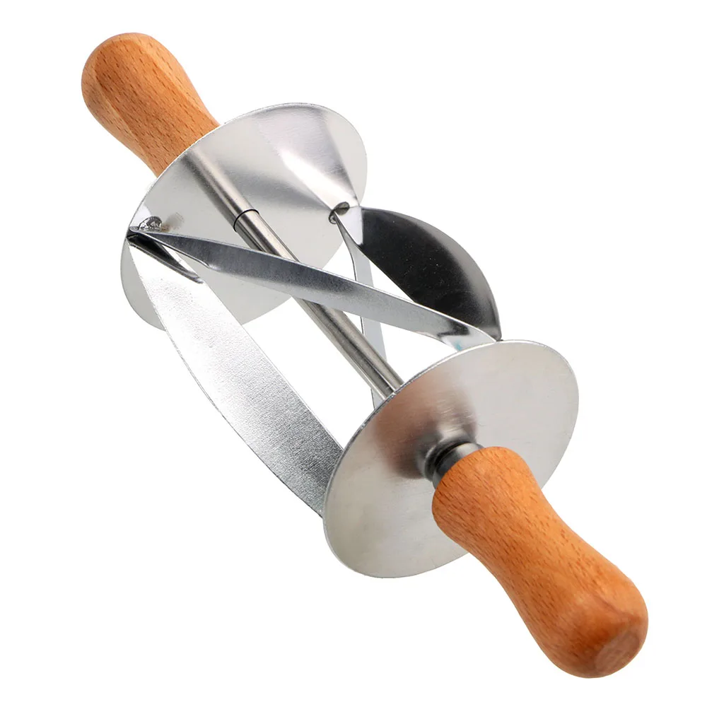Pastry Rolling Cutter For Making Croissant Bread Dough Baking Tool Stainless Steel