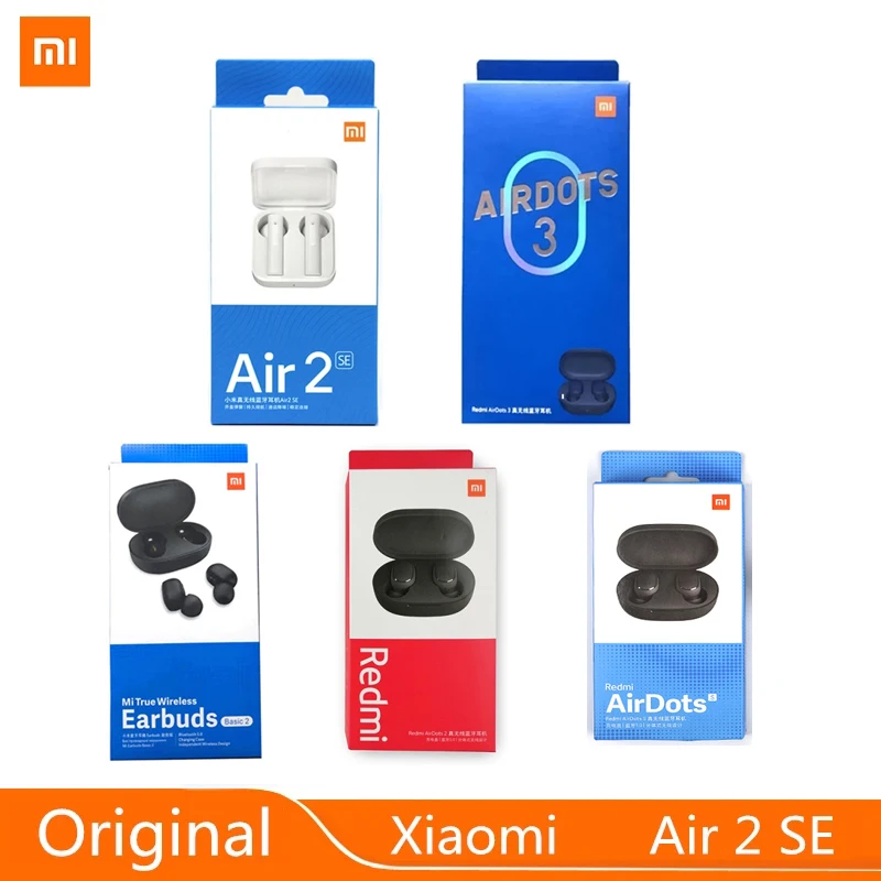 Беспроводные наушники Xiaomi Air 2 SE TWS AirDots 3 глобальная версия Redmi Airdots S Bluetooth 5 0 с