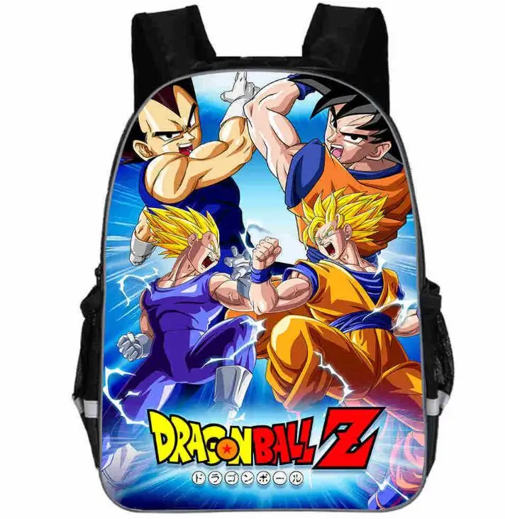 Dragon Ball рюкзак Ультра инстинкт Гоку Z Вегета супер Saiyain повседневные школьные сумки для маленьких мальчиков и девочек подростков Mochilas Bolsa - Цвет: as picture