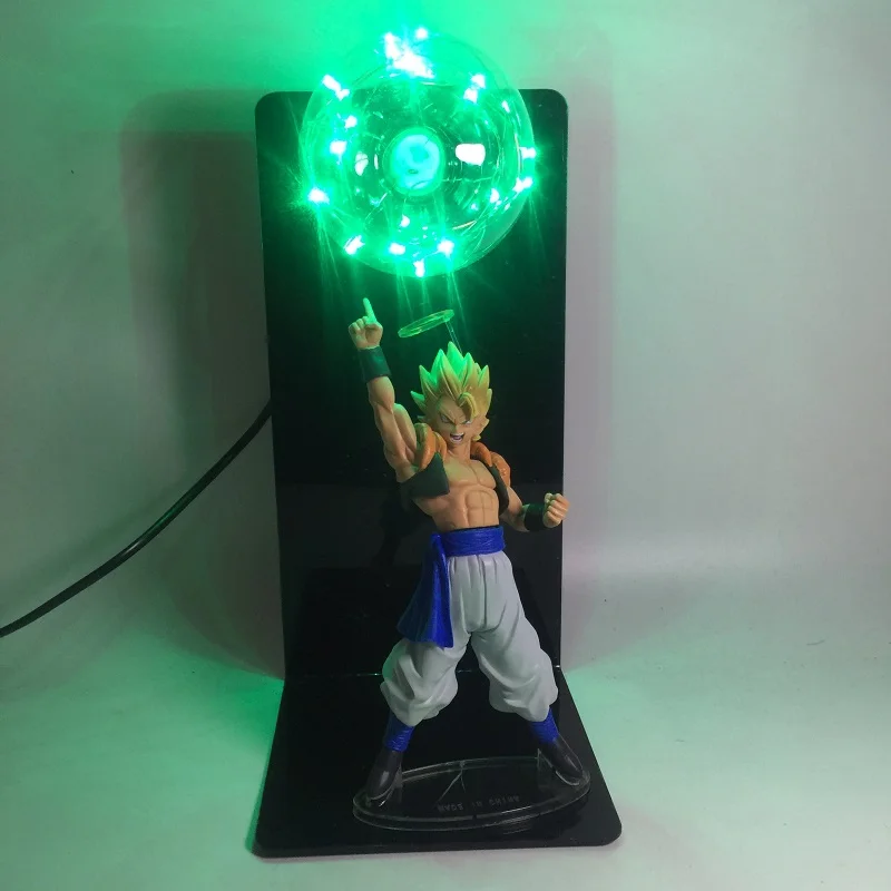 Dragon Ball Z лампа Goku Strength Bombs настольная лампа DBZ декоративные огни для детей, Детский светодиодный ночник для спальни