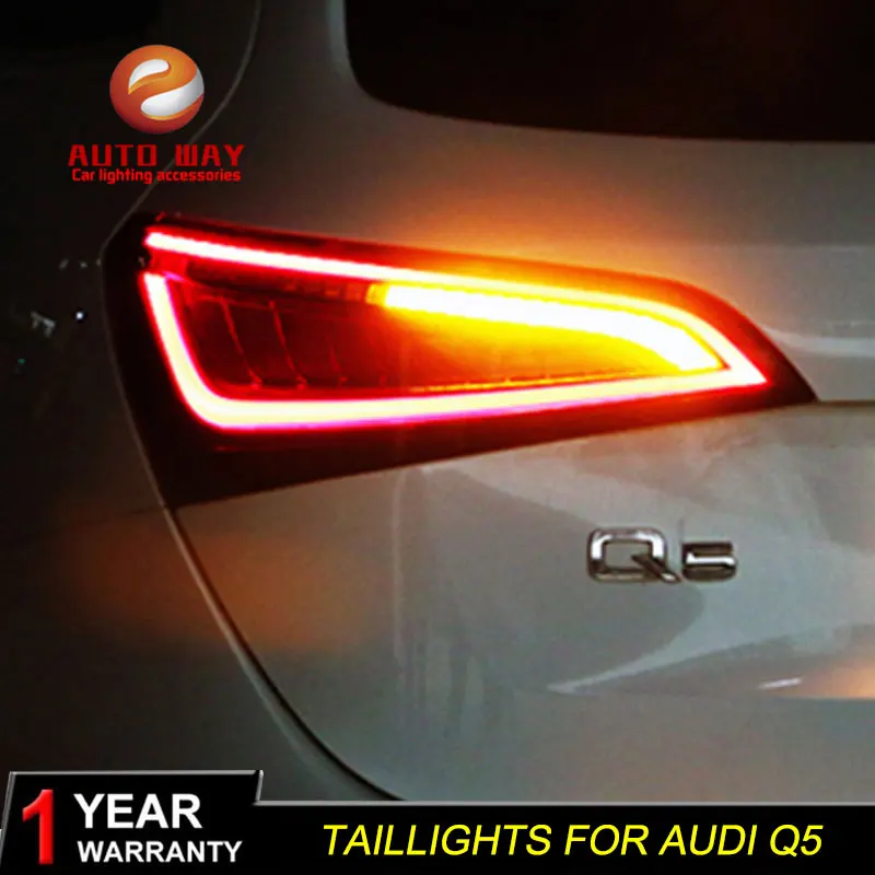 Автомобильный Стильный чехол для Audi Q5 2009 2015 задние фонари светодиодный задний