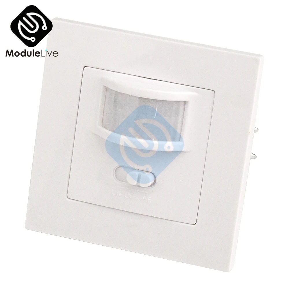 Smart-PIR-Motion-Sensor-Switch-AC-110-240V-Recessed-Infrared-Auto ...