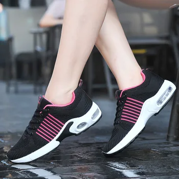 

Women Vulcanize Sneakers Comfortable Casual Shoes Female Mesh Plus Shoes