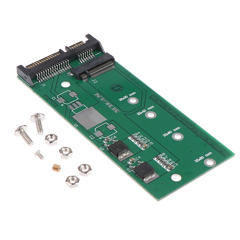 B 키 M.2card ngff ( m2) ssd-2.5 &sata 어댑터 ssd sata3 변환 카드