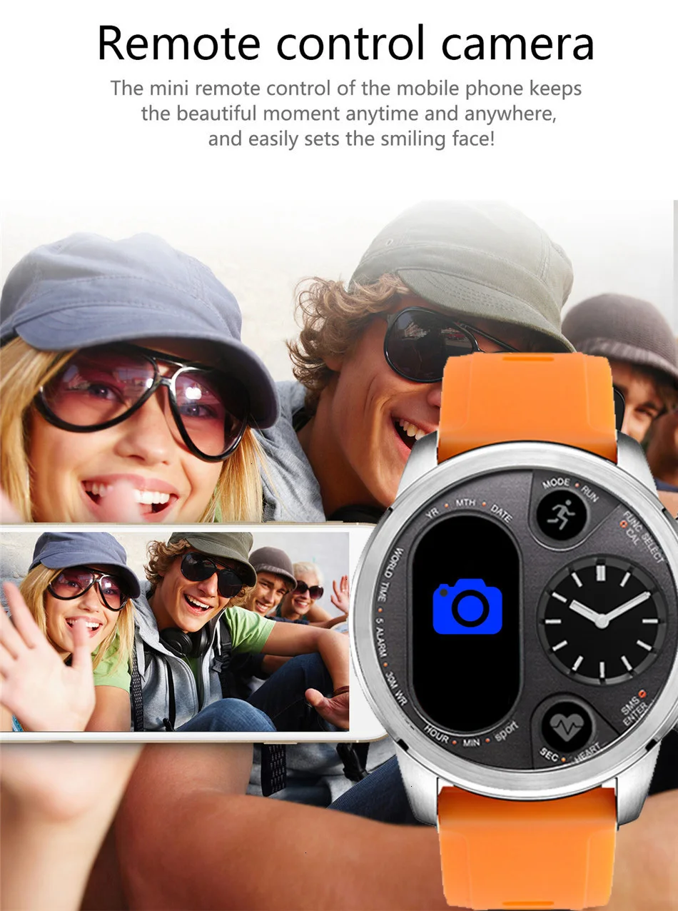 COXRY, двойной дисплей, IP68, водонепроницаемые Смарт-часы для мужчин, 15 дней в режиме ожидания, монитор сердечного ритма, умные часы, фитнес-трекер, браслет для здоровья