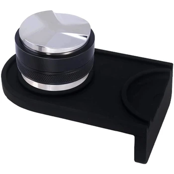 

5m Coffee Distributor Espresso Tamper Double Head Coffee Leveler Espresso Distribution Tool with Coffee Tamping Mat