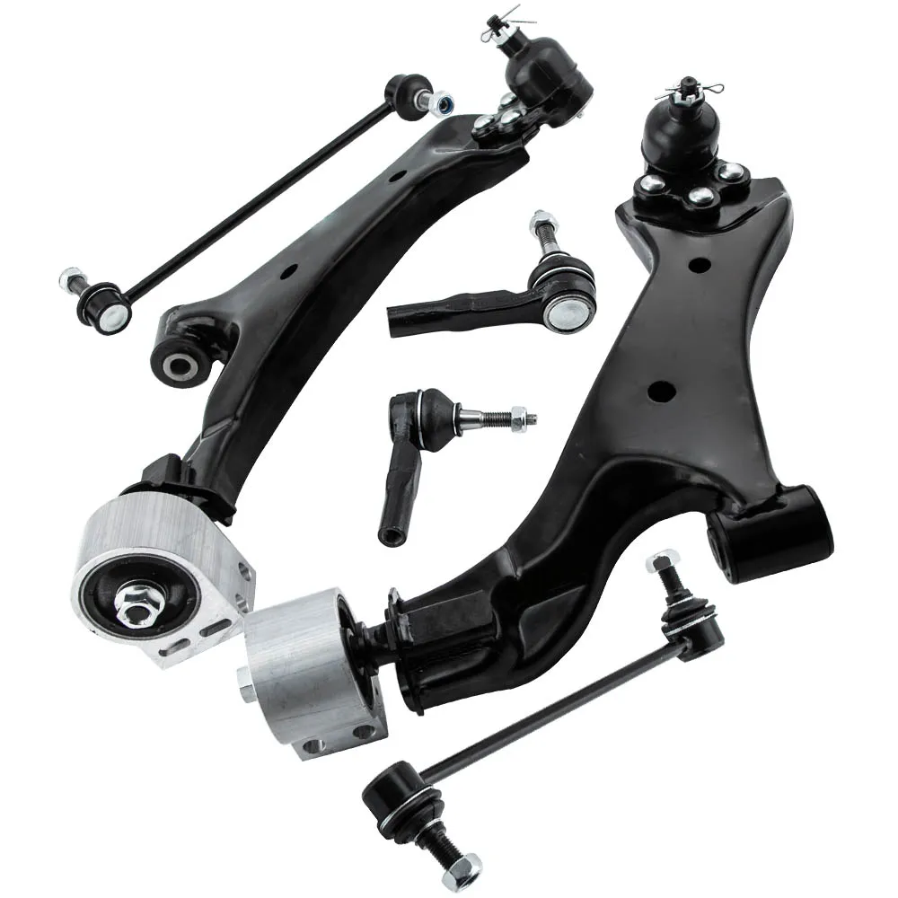 6Pc Front L / R Kit of 6 Lower Control Arm for GMC Terrain SLE FWD 10