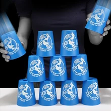 Быстрая Складная чашка, летающая тарелка, Детский набор соревнований, конкурентоспособная Студенческая Складная чашка игрушка