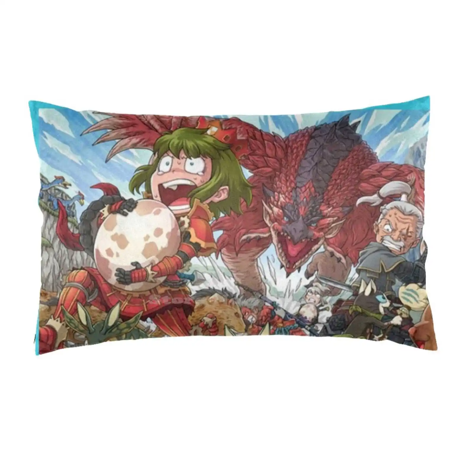 Revenge Of The Rathalos Home Sofa Bed Decor Biancheria Da Letto Federa Ratto Monster Hunter World Freedom Tri 4G Ultimate Generations G