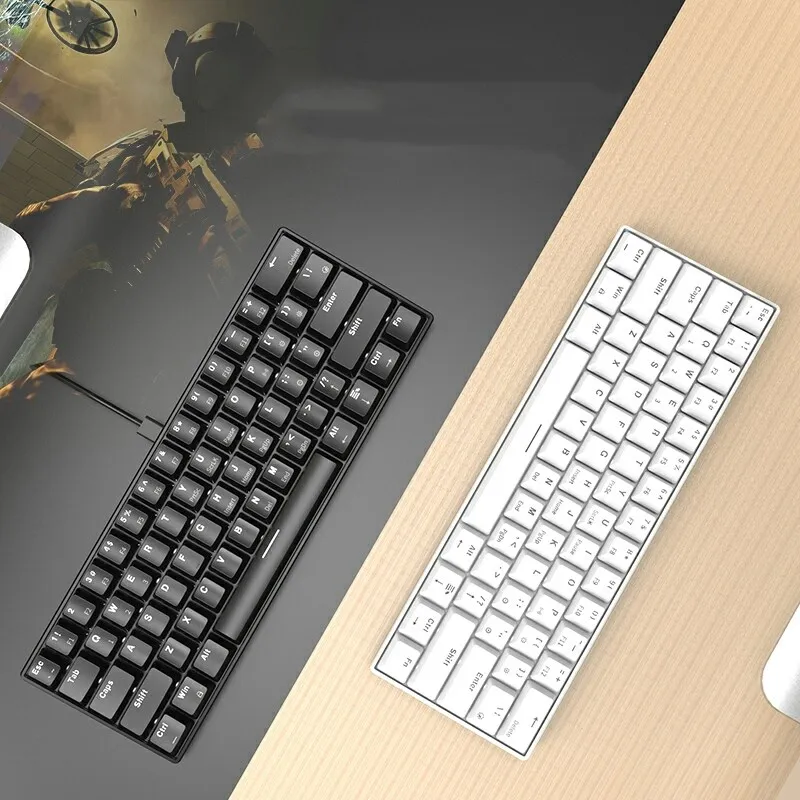 Клавиатура Ajazz i610t Механическая игровая 87 клавиш беспроводная