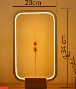 Magnetic levitation Креативный подарок, магнитный баланс, светодиодный светильник, Домашний Настольный Ночной светильник, магнитный шар, переключатель, светильник s Heng, домашний декор, Ночной светильник, Прямая поставка - Испускаемый цвет: Magnetic levitation