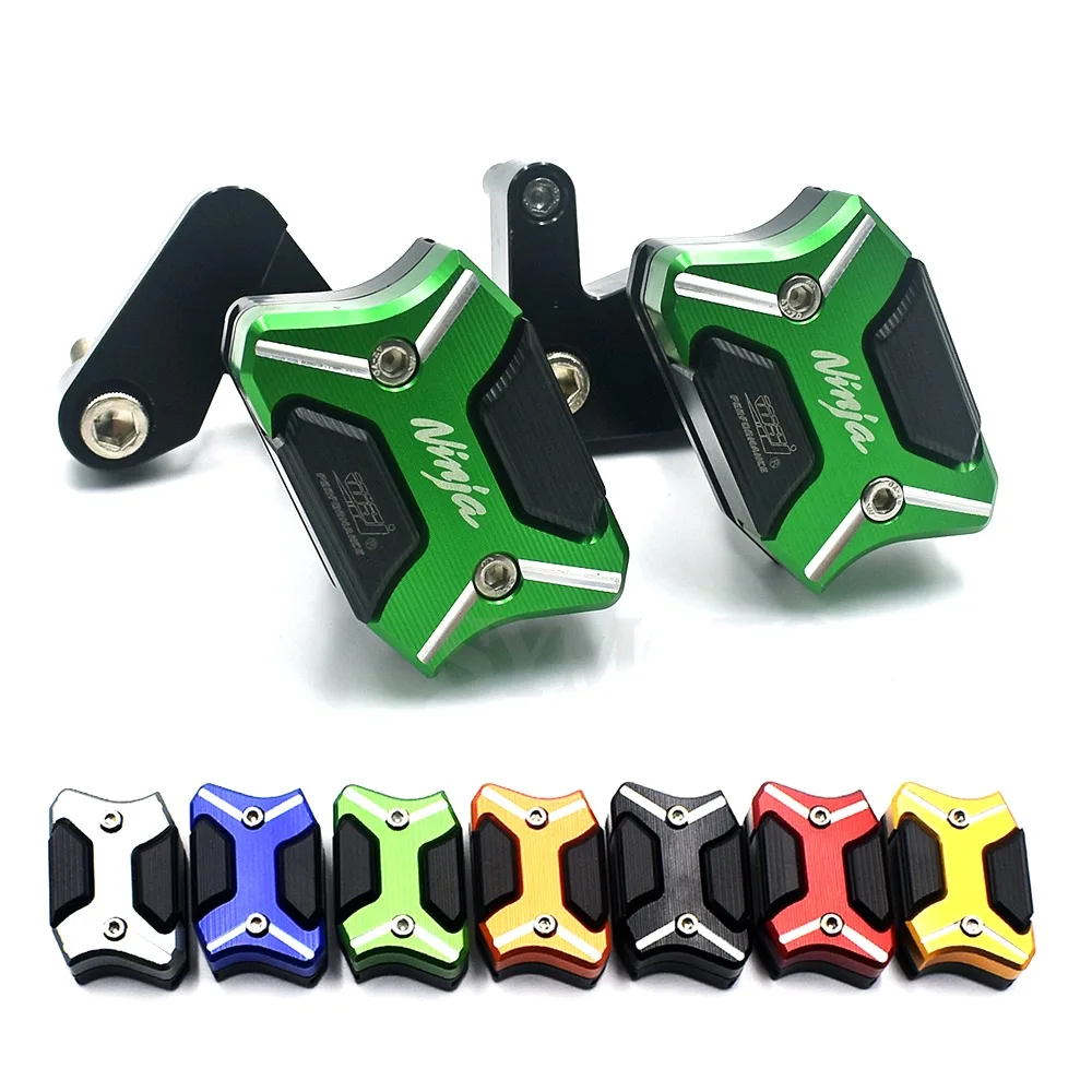 

Motorcycle Frame Guard Cover Sliders Anti-Falling Crash Pads Protector For Kawasaki Ninja ZX10R ZX-10R 2008 2009 2010