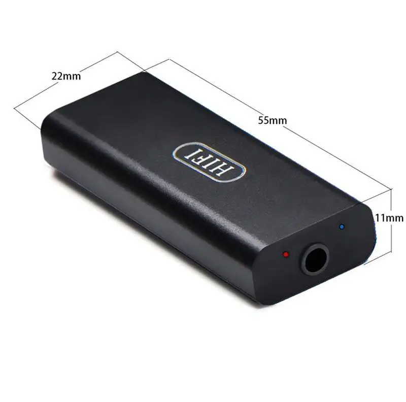 Portable Headphone Amplifier Premium Quality Bass Boost for PC and Smartphones