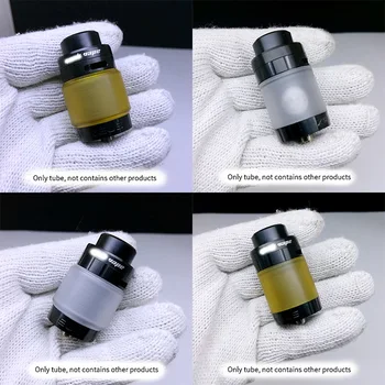 

1pcs Unbreak Translucence PC PEI Tube replacement For Zeus Dual RTA Fat Bubble Tank 26mm Vape Accessories