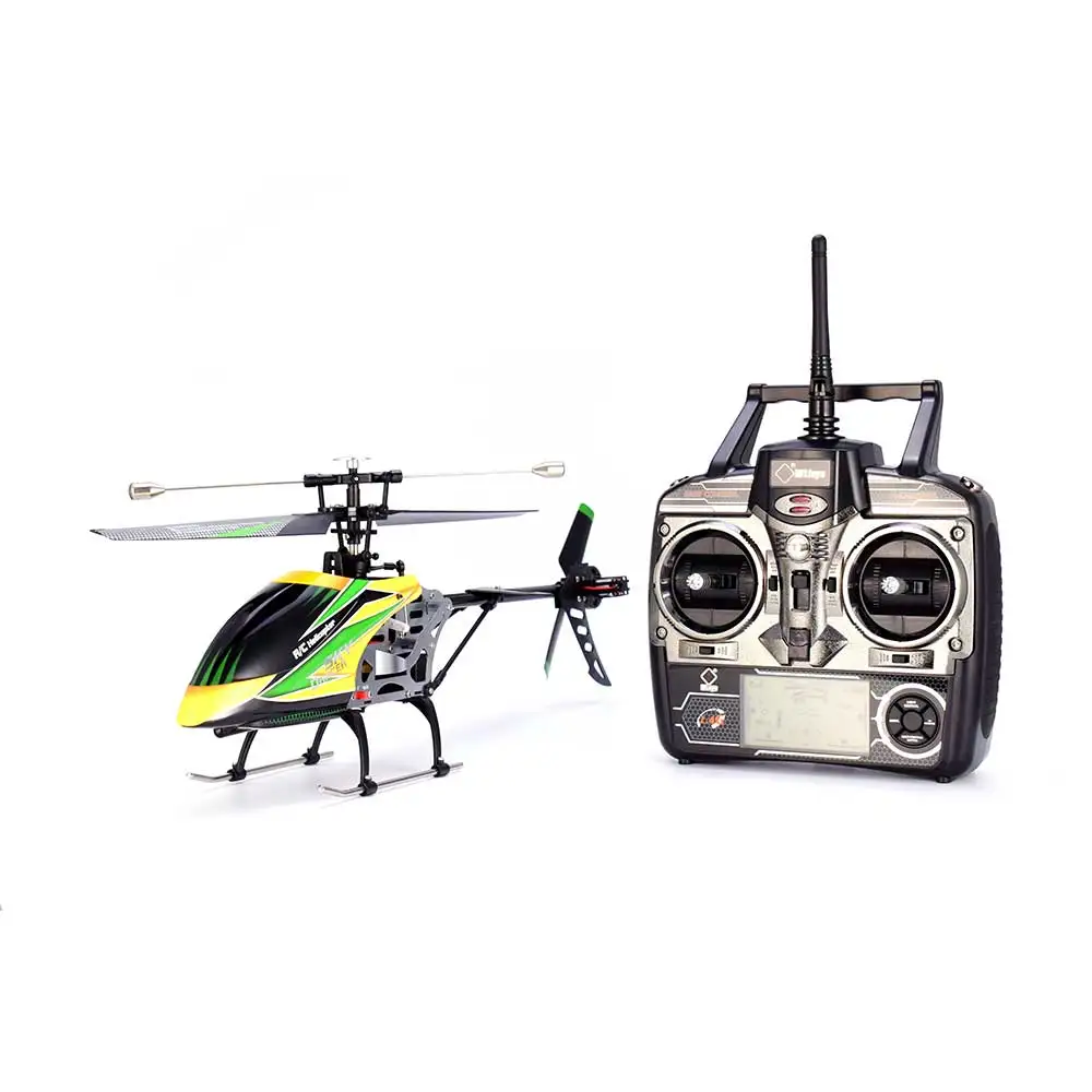 WLtoys V912 Sky Dancer 4CH матовый вертолет с одним лезвием с гироскопом головной светильник RC дроны летательный аппарат Квадрокоптер