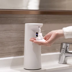 Induction Foam Soap Dispenser Hand Washing Infrared Smart Hand Sanitizer Machine for Bathroom Hotel Washroom Sensor Pump