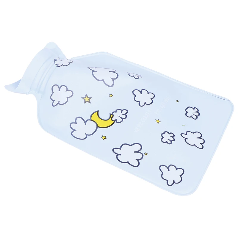 1pc Mini Portable Hot Water Bag Bottle Winter Cartoon Heat-resistant Water Bottler Warmer Hand Warmer for School Home Office