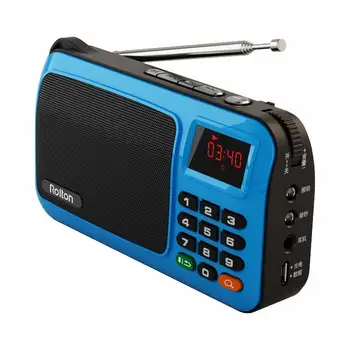 

DishyKooker Portable Mini FM Radio Speaker Music Player TF Card for PC iPod Phone with LED Display