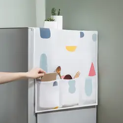 Пылезащитный колпак для холодильника, чехол для полотенец, домашний холодильник, топ, висячая сумка, набор холодильников, сумка для