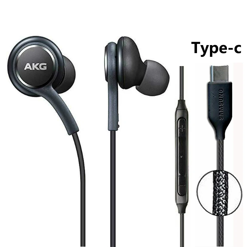 Samsung Earphones Eo Ig955 Akg Headset In-ear 3.5mm / Type C Mic Wired For  Galaxy S20 Note10 S10 S9 S8 S7 Xiaomi Vivo Smartphone - Earphones &  Headphones - AliExpress
