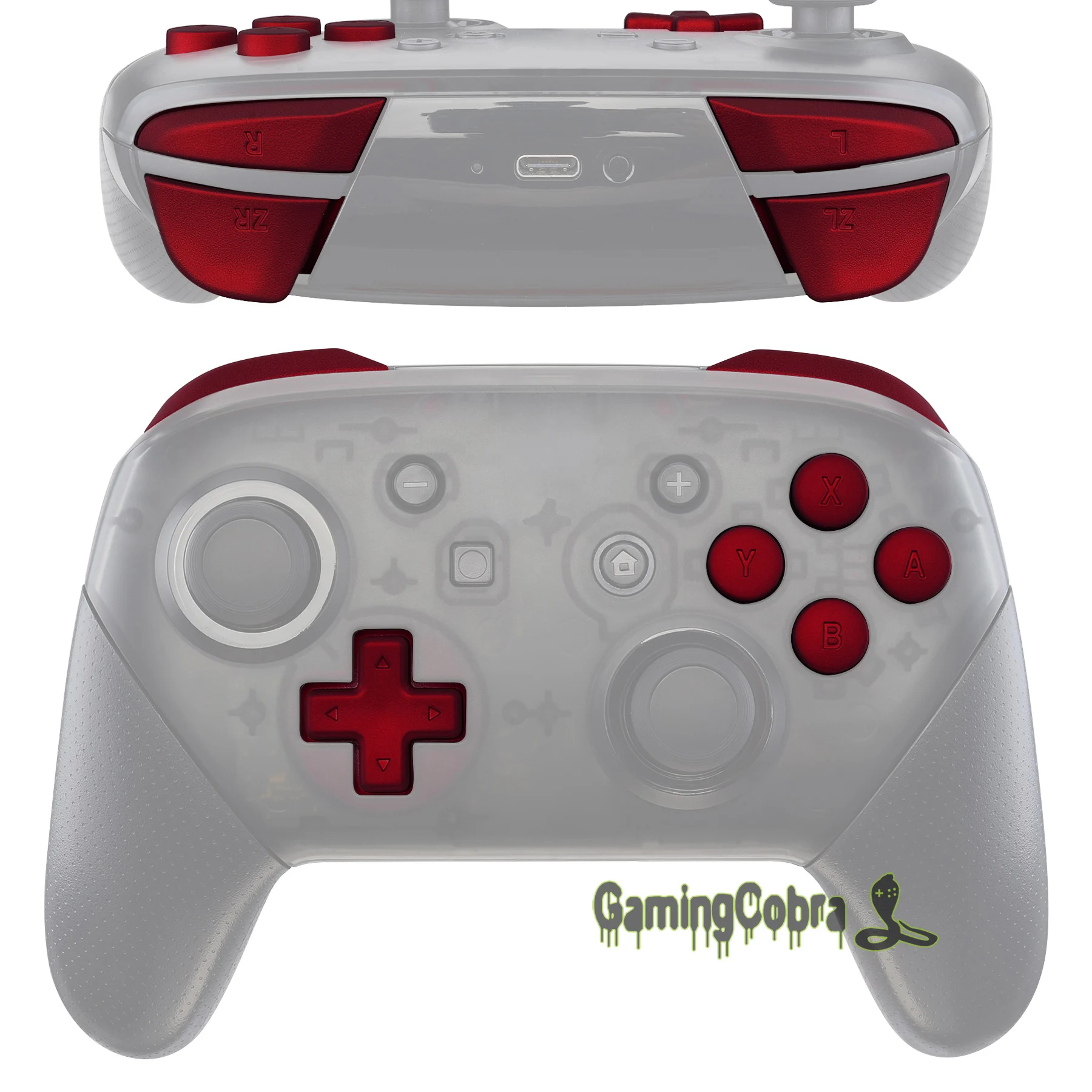 Substituição de Botões com Ferramentas para Nintendo Extrerate Reparo Chave Abxy D-pad zr zl r Switch Pro Controller - Image 4