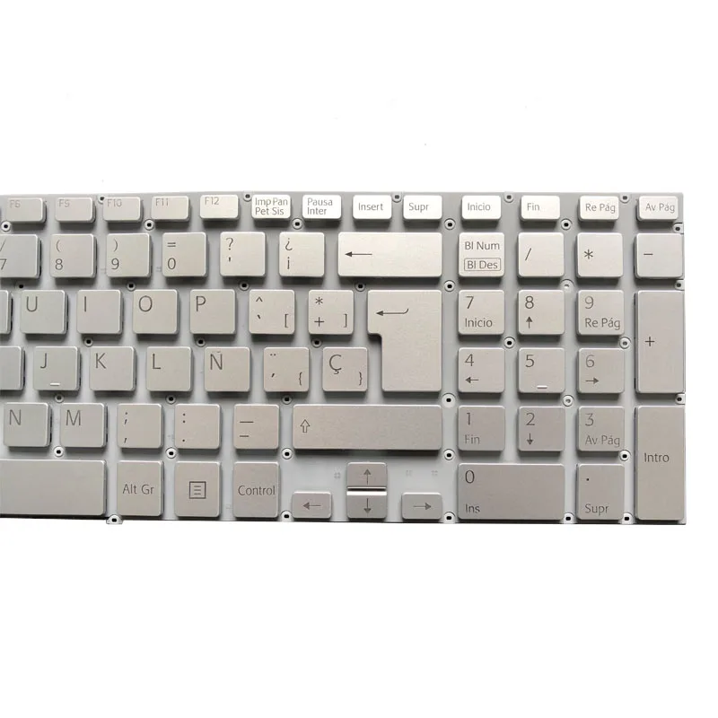Раскладка испанской клавиатуры для ноутбука Sony Vaio Fit 15 SVF152 SVF153 SVF15A SVF15E SVF15A16CXB