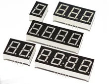 0.56 pouces LED affichage 7 segments 1 Bit/2 bits/3 bits/4 bits Tube numérique Cathode commune rouge/Anode numérique 0.56 pouces led 7 segments