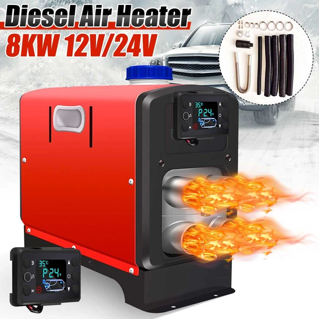 Hcalory – chauffage à Air Diesel 12V 5-8kw tout-en-un, chauffage rapide pour  voiture, camion, RV - AliExpress