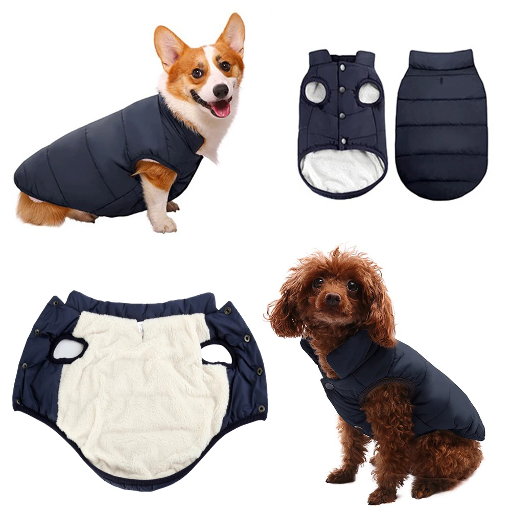 

Dog Clothes Winter Warm Dogs Coat And Jackets Small Large Dog Super Soft Cotton Fleece Clothes Outdoor Pet Clothing For Dog