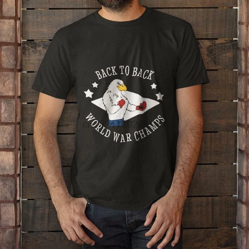 t shirt back to back world war champs