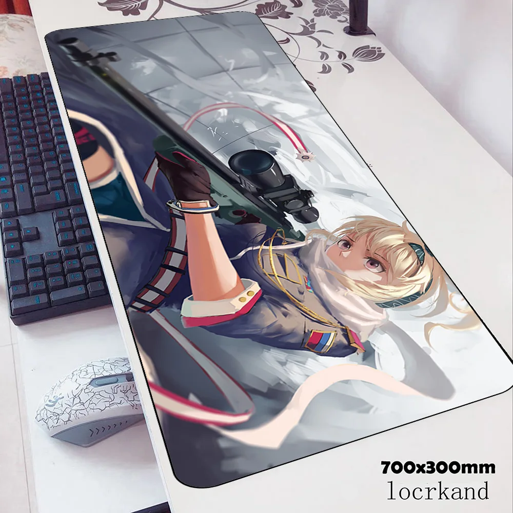 Для девочек на фронте коврики для мыши 70x30 см милый коврик для мышь Notbook коврик для компьютерной подарок ПК игровой коврик для игровой мыши Клавиатура коврик для мыши