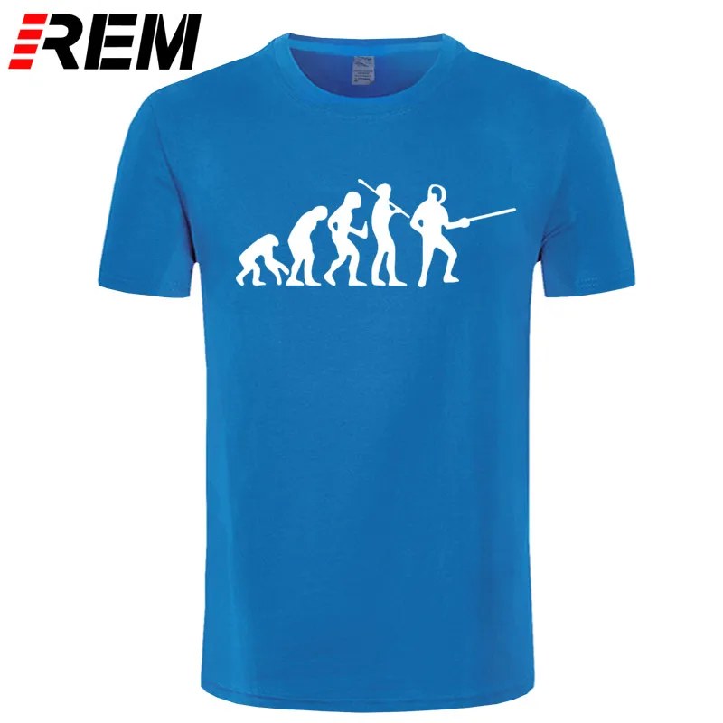 Evolution Fencing, Модная уникальная классическая мужская футболка с круглым воротником и коротким рукавом, дизайнерская мужская новая футболка, топы, футболки, повседневные