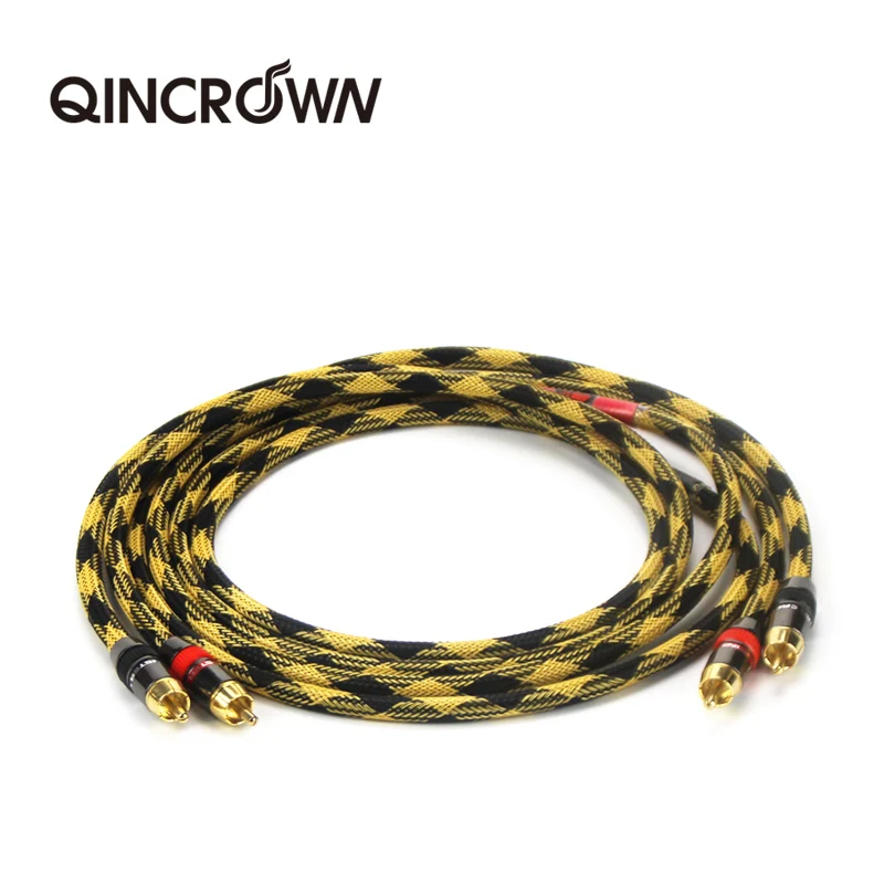 

American monster dual lotus head audio cable RCA signal cable CD amplifier audio cable