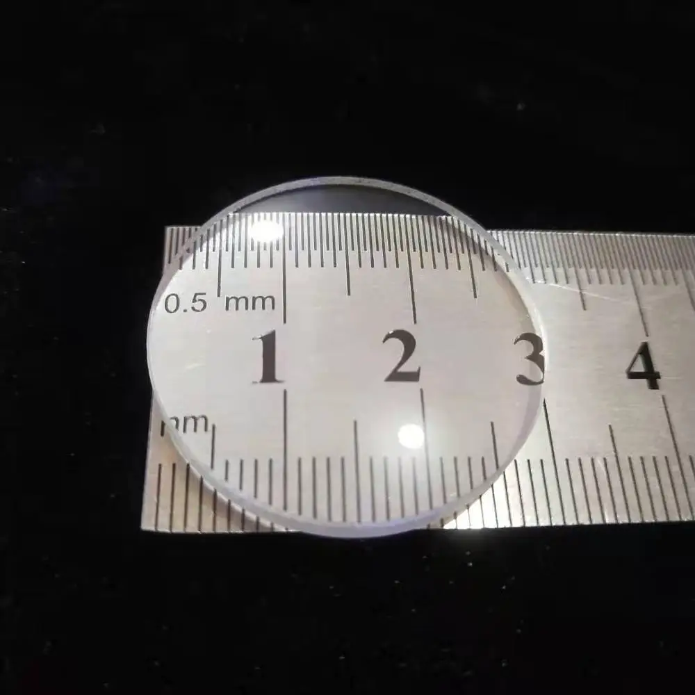 Optical Glass K9 Optics Double convex Mirror 30mm Diameter 100mm Focal Length Projector Lenses Physics Experiment Teaching Tool