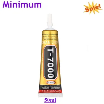 

5pcs 50ml T-7000 Glue Multi Purpose Adhesive Epoxy Resin Diy Crafts Glass Touch Screen Cell Phone Repair Best Glue T7000 T 7000