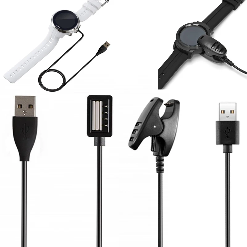 Cavo Di Ricarica Usb Caricabatterie Per Suunto 9 Baro/Peak/D5/5/3 Fitness/Spartan Sport/Trainer Polso Hr/Ultra/Ambit 4/3/2/Traversa