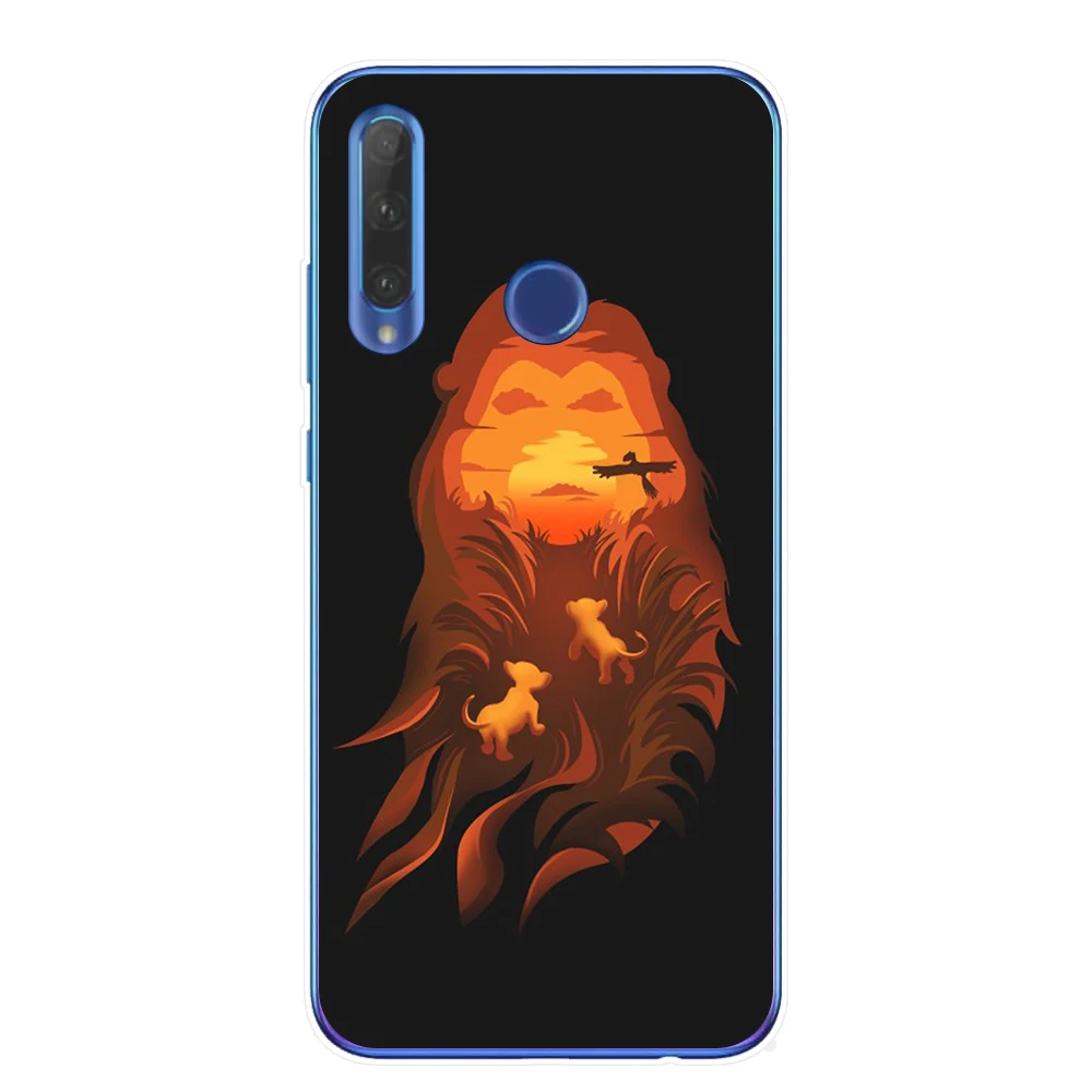 Мультяшный Король Лев Нала Симба Тимон чехол для телефона для huawei Honor 10 20 Lite 10i 8X 8C mate 10 20 Lite Pro Y9 TPU чехол s