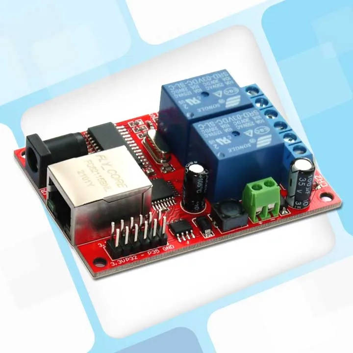 Двухсторонний сетевой коммутатор Ethernet с задержкой TCPUDP модульный контроллер |