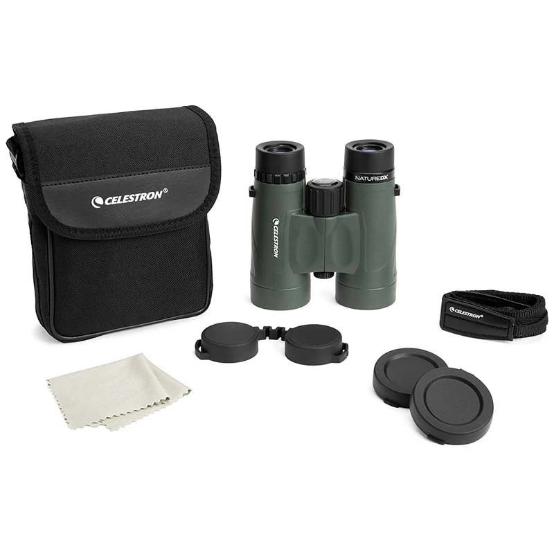 Celestron 71332 природа DX 8x42 бинокулярный Полностью Мульти покрытием дети взрослые бинокль телескоп W/BAK-4 призмы путешествия охота