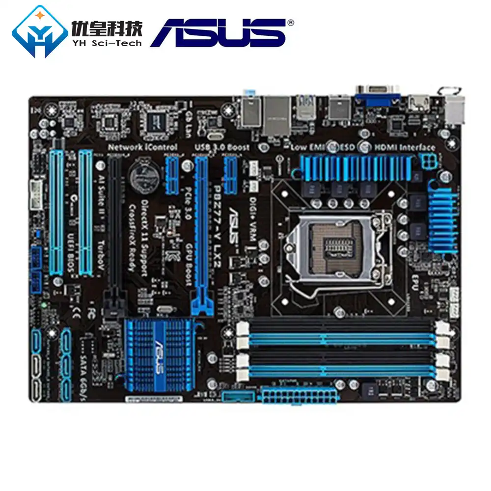 original used desktop motherboard intel h67 asus p8h67-m pro