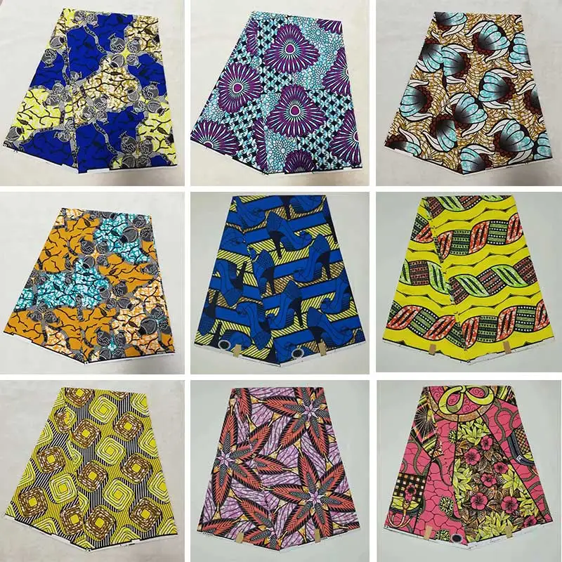 

2019 New arrival wax dutch african dutch real dutch wax veritable wax dutch for patchwork sewing SC03