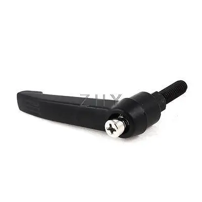

16mm Thread Length M6 Threaded Metal Adjustable Handle Black