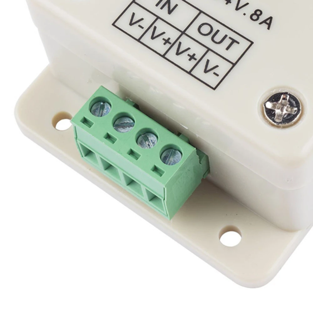 DC 12V 8A LED Light Strip Dimmer Adjustable Brightness Controller