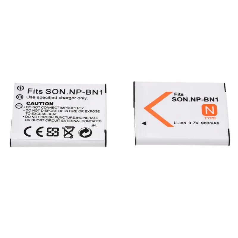 2 хкамера Батарея для sony NP-BN1 NPBN1 DSC-TX7 W310 W330 W350 DSC-T99